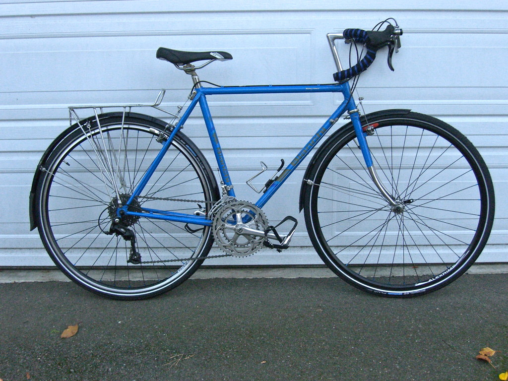 Bianchi Randonneur Ready for the Rain Tomorrow